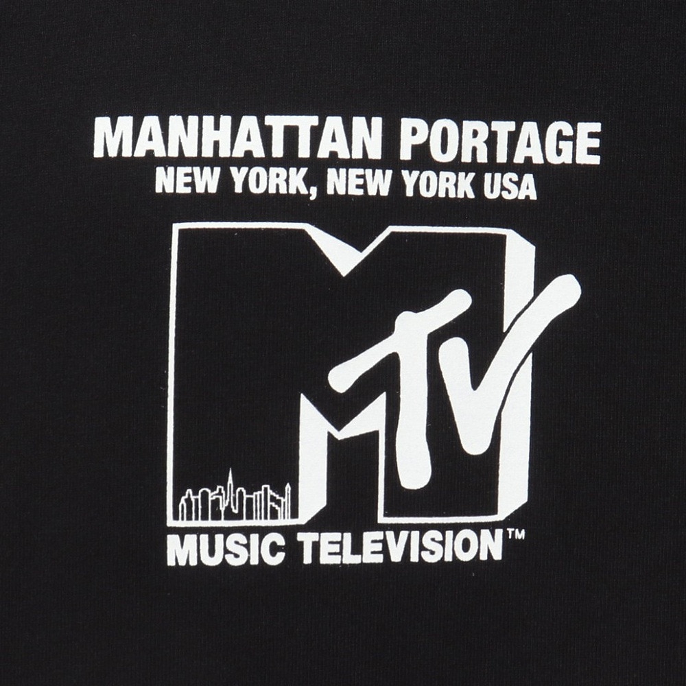 マンハッタンポーテージ（ManhattanPortage）（メンズ）半袖 プリントTシャツ MTV 25SS-MP-M618 BLACK