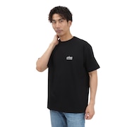(メンズ)半袖 プリントTシャツ MP-M579 BLACK