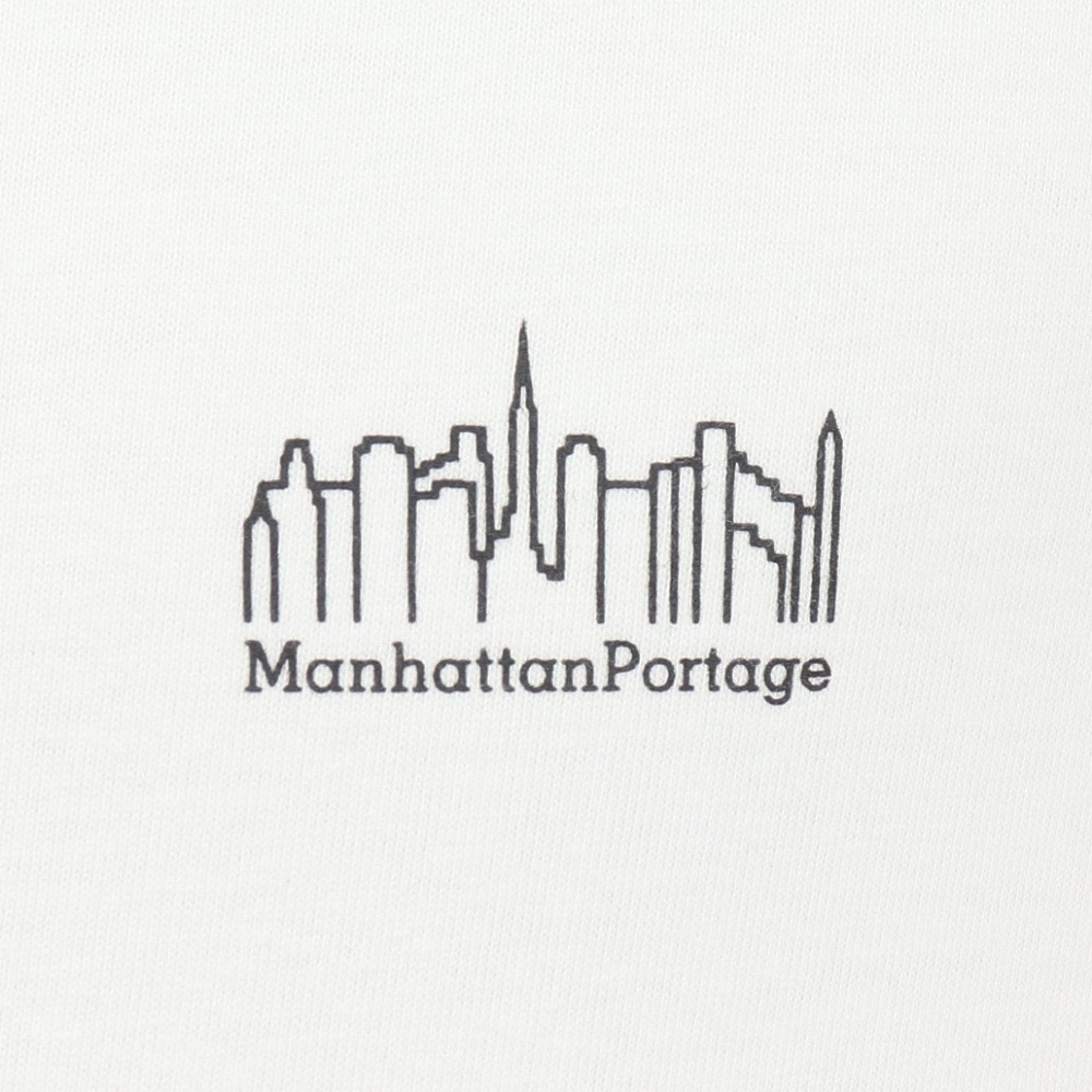 マンハッタンポーテージ（ManhattanPortage）（メンズ）半袖 プリントTシャツ MP-M579 WHITE