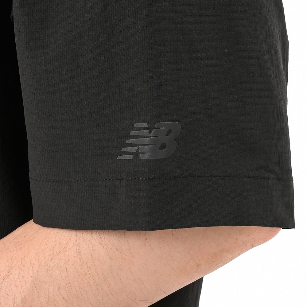 ニューバランス（new balance）（メンズ）オーバーサイズ半袖プルオーバー AMT55077BLK