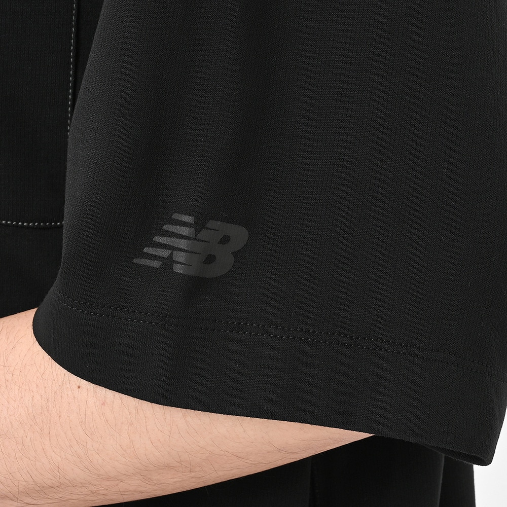 ニューバランス（new balance）（メンズ）オーバーサイズ半袖プルオーバー AMT55078BK