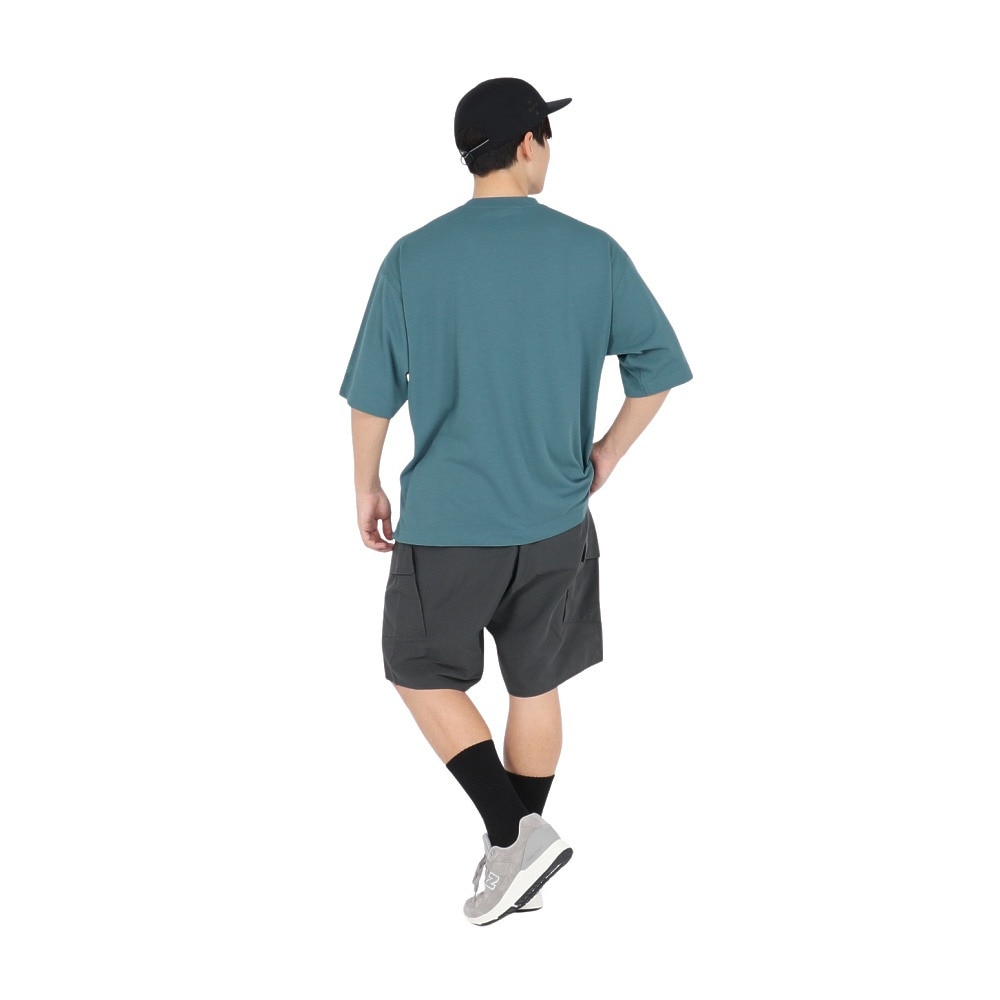 ニューバランス（new balance）（メンズ）オーバーサイズ半袖プルオーバー AMT55078NUS