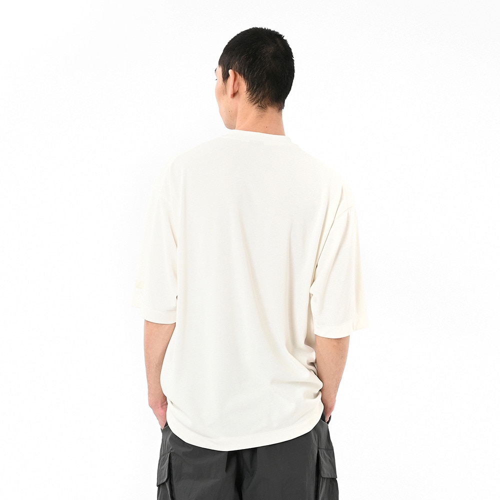 ニューバランス（new balance）（メンズ）オーバーサイズ半袖プルオーバー AMT55078SST