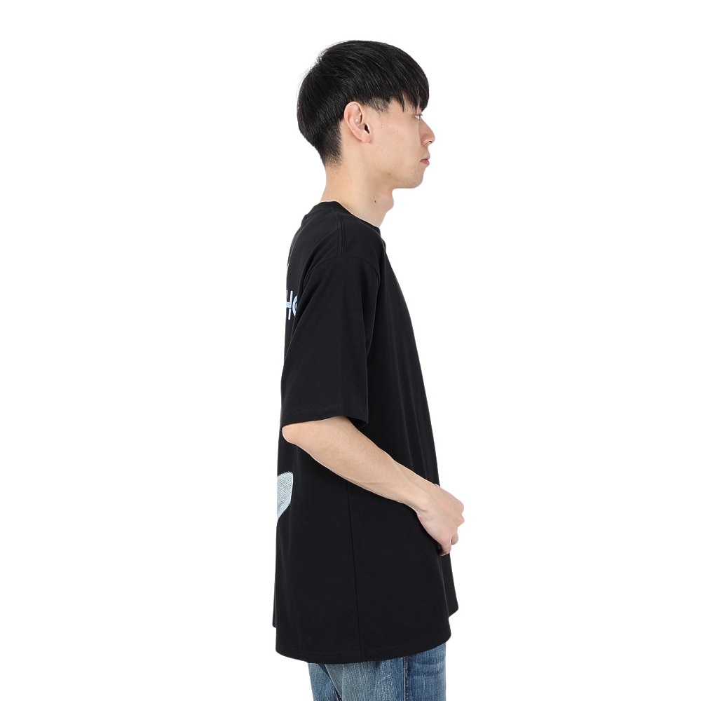 マナスタッシュ（MANASTASH）（メンズ）CiTee Timescape 半袖 Tシャツ 792-5134001 BLACK