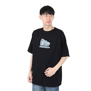 (メンズ)CiTee Timescape 半袖 Tシャツ 792-5134001 BLACK