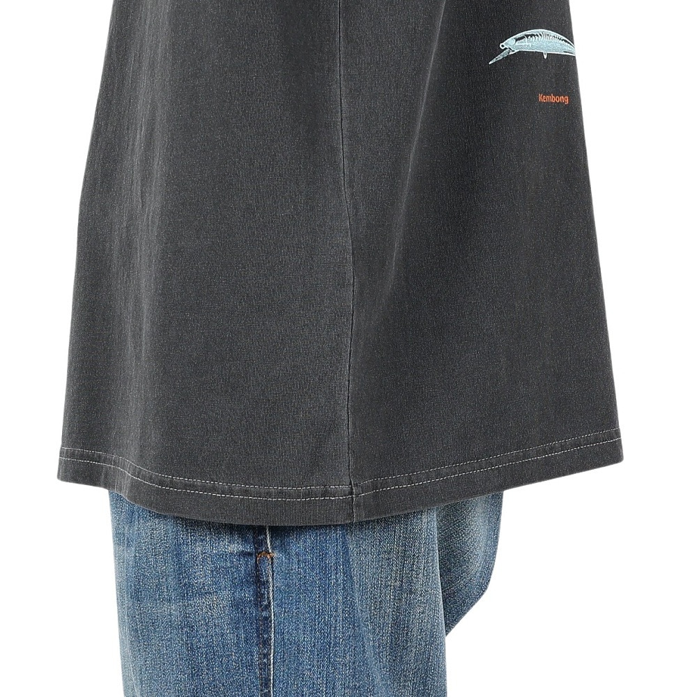 マナスタッシュ（MANASTASH）（メンズ）PUMICE 半袖 Tシャツ LURE 792-5134007 BLACK