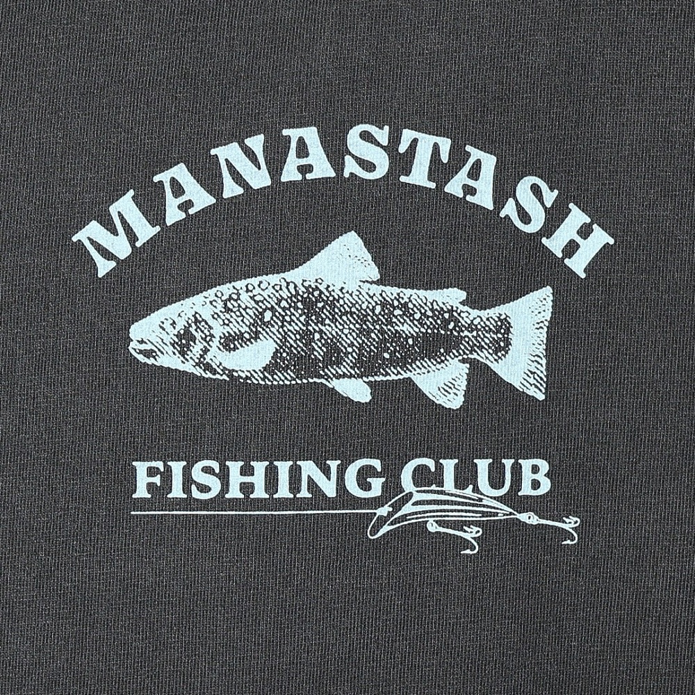 マナスタッシュ（MANASTASH）（メンズ）PUMICE 半袖 Tシャツ LURE 792-5134007 BLACK