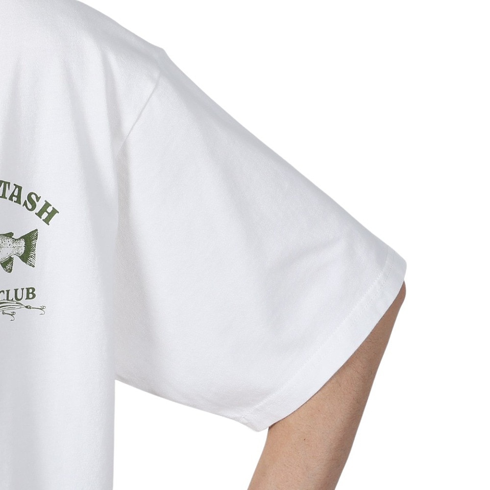 マナスタッシュ（MANASTASH）（メンズ）PUMICE 半袖 Tシャツ LURE 792-5134007 WHITE