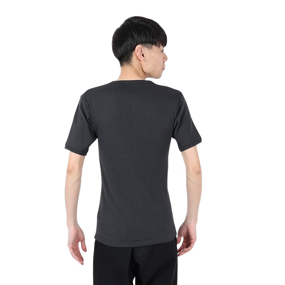 ショット（Schott）（メンズ）アーミーリブ Tシャツ 782-5134008 CHARCOAL
