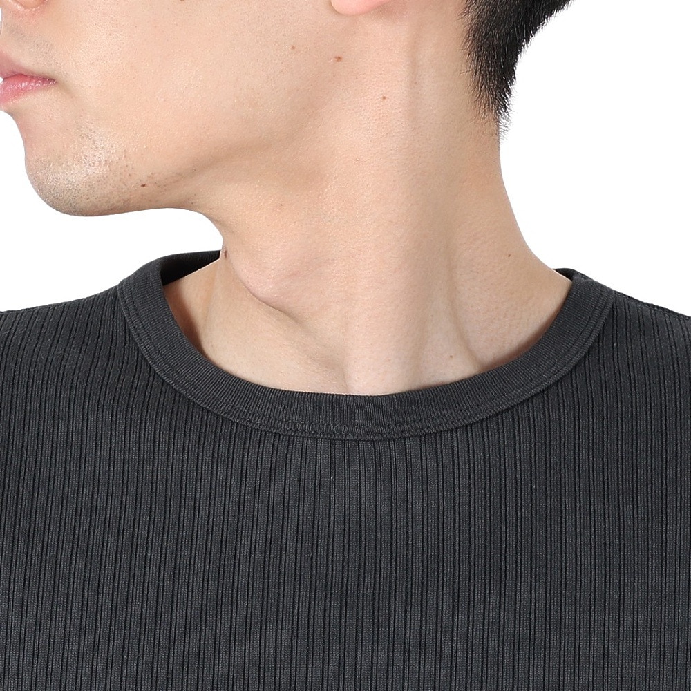 ショット（Schott）（メンズ）アーミーリブ Tシャツ 782-5134008 CHARCOAL