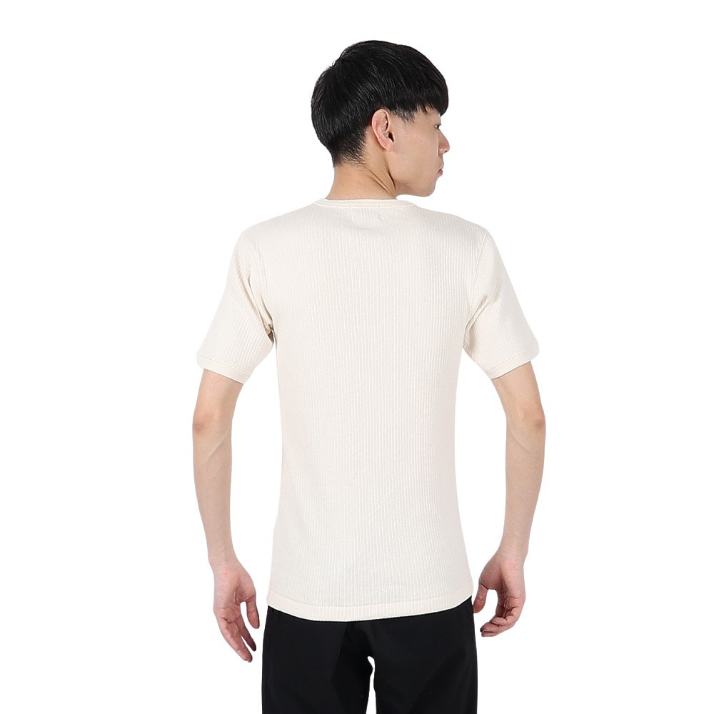 ショット（Schott）（メンズ）アーミーリブ Tシャツ 782-5134008 NATURAL