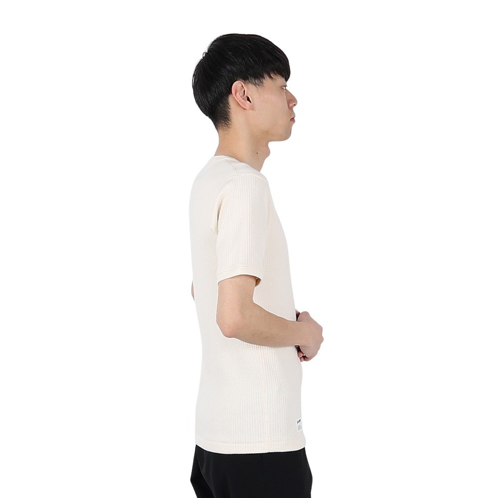 ショット（Schott）（メンズ）アーミーリブ Tシャツ 782-5134008 NATURAL