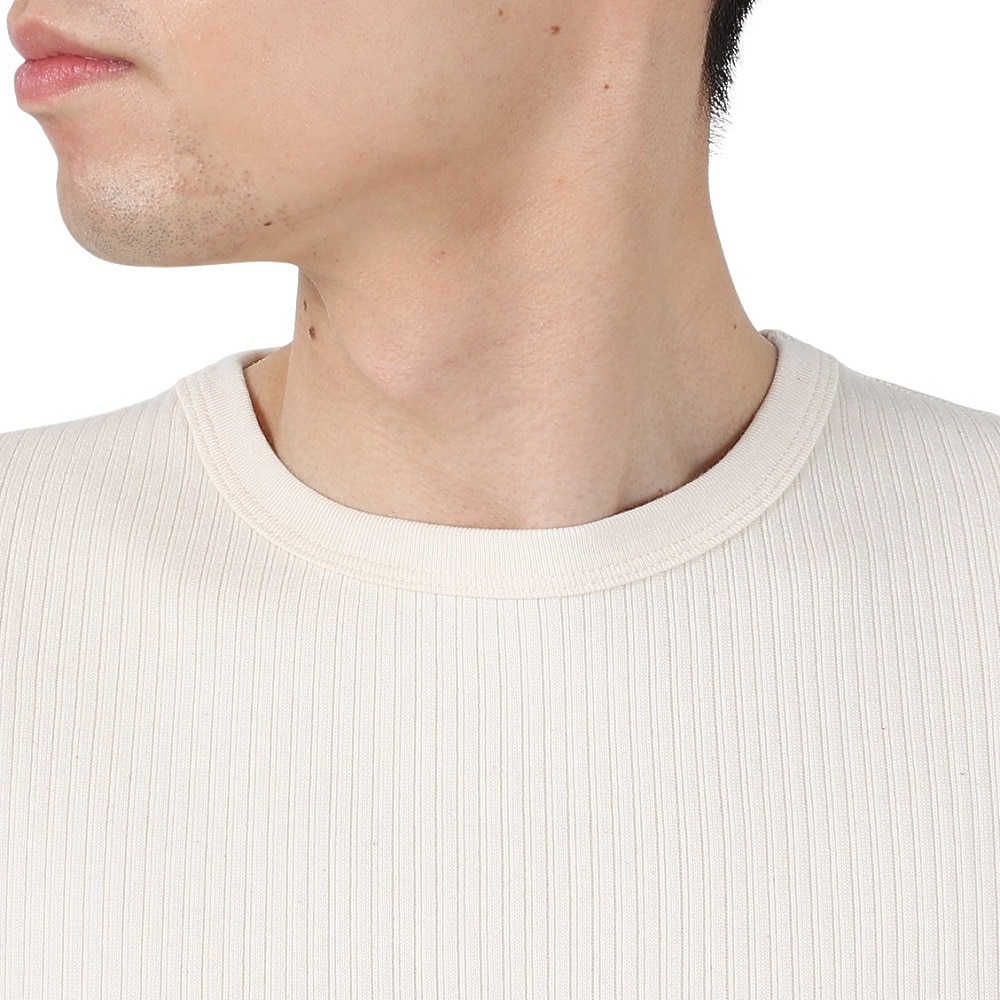 ショット（Schott）（メンズ）アーミーリブ Tシャツ 782-5134008 NATURAL