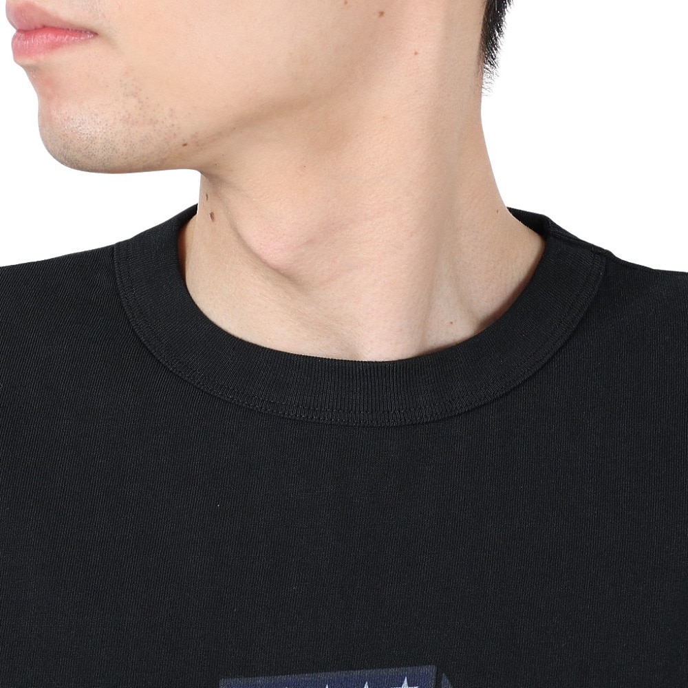 ショット（Schott）（メンズ）クオリティ・オーバー QUANITY 半袖Tシャツ 782-5134013 BLACK