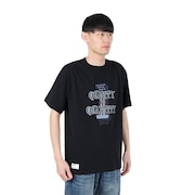 (メンズ)クオリティ・オーバー QUANITY 半袖Tシャツ 782-5134013 BLACK