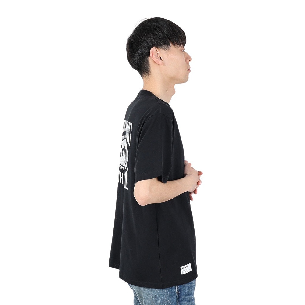 ショット（Schott）（メンズ）アメリカンブランド ウィズ プライド 半袖Tシャツ 782-5134015 BLACK