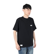 (メンズ)アメリカンブランド ウィズ プライド 半袖Tシャツ 782-5134015 BLACK