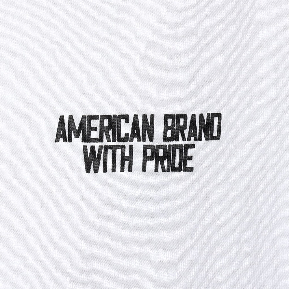 ショット（Schott）（メンズ）アメリカンブランド ウィズ プライド Tシャツ 782-5134015 WHITE