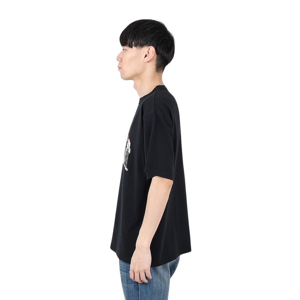 ショット（Schott）（メンズ）ガール Tシャツ 782-5134027 BLACK