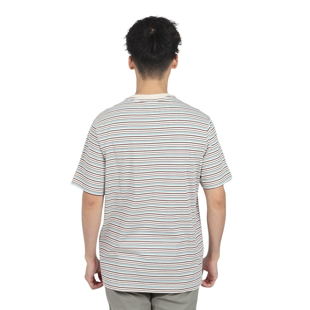 オークリー（OAKLEY）（メンズ）リラックス ストライプド 半袖Tシャツ FOA406158-12V