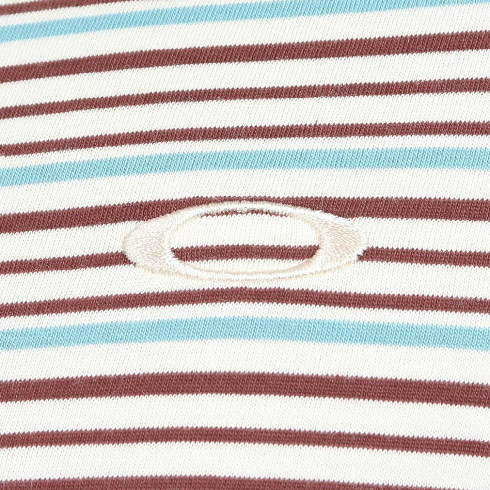 オークリー（OAKLEY）（メンズ）リラックス ストライプド 半袖Tシャツ FOA406158-12V