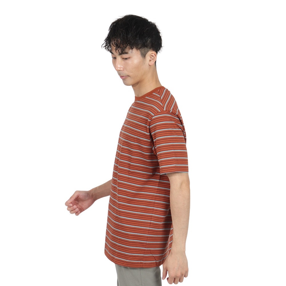 オークリー（OAKLEY）（メンズ）リラックス ストライプド 半袖Tシャツ FOA406158-43W