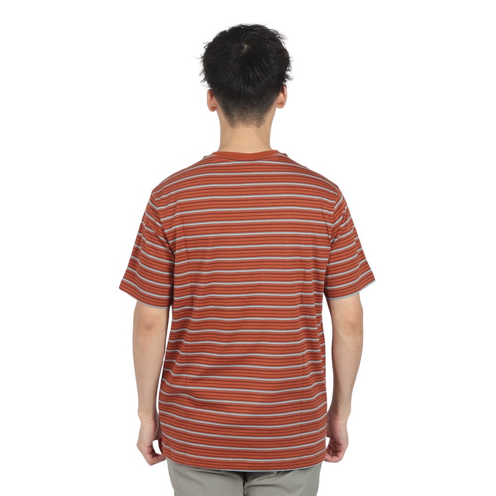 オークリー（OAKLEY）（メンズ）リラックス ストライプド 半袖Tシャツ FOA406158-43W