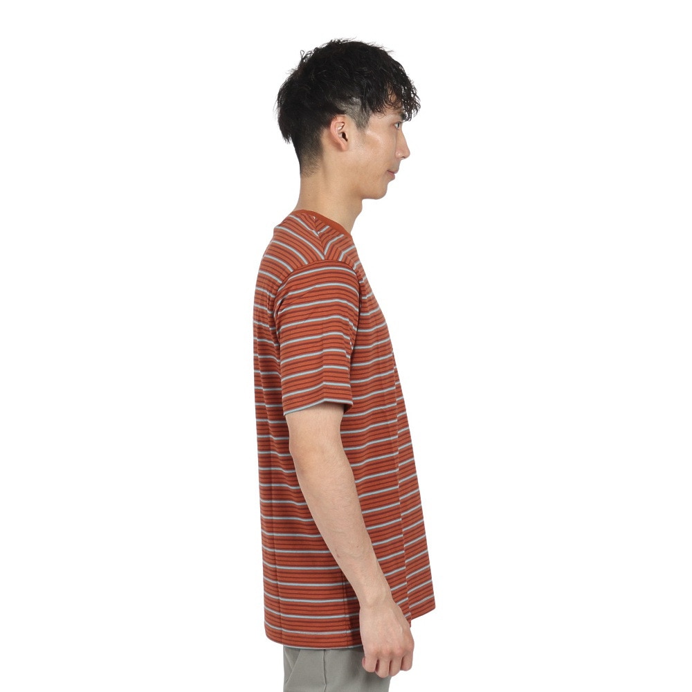 オークリー（OAKLEY）（メンズ）リラックス ストライプド 半袖Tシャツ FOA406158-43W
