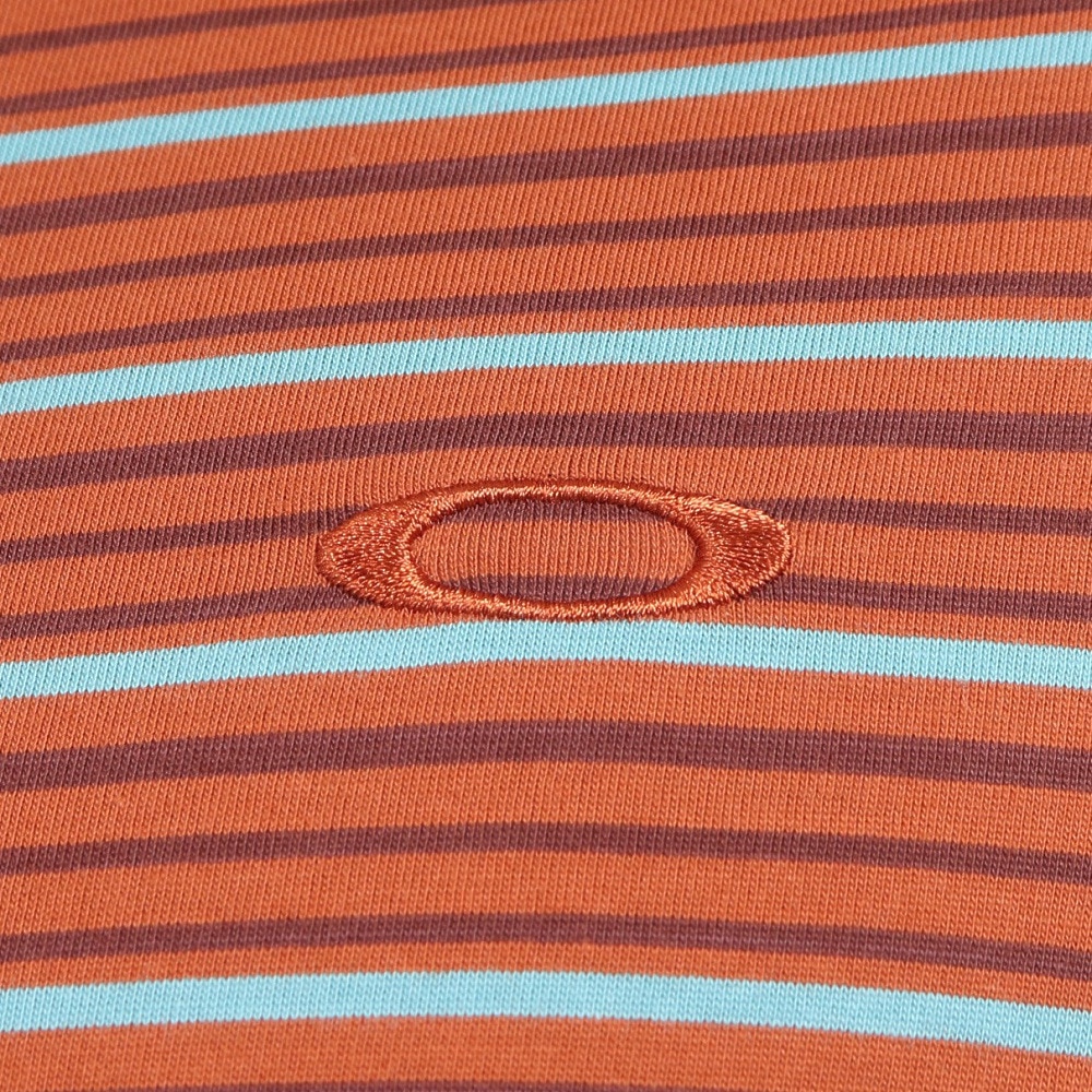 オークリー（OAKLEY）（メンズ）リラックス ストライプド 半袖Tシャツ FOA406158-43W