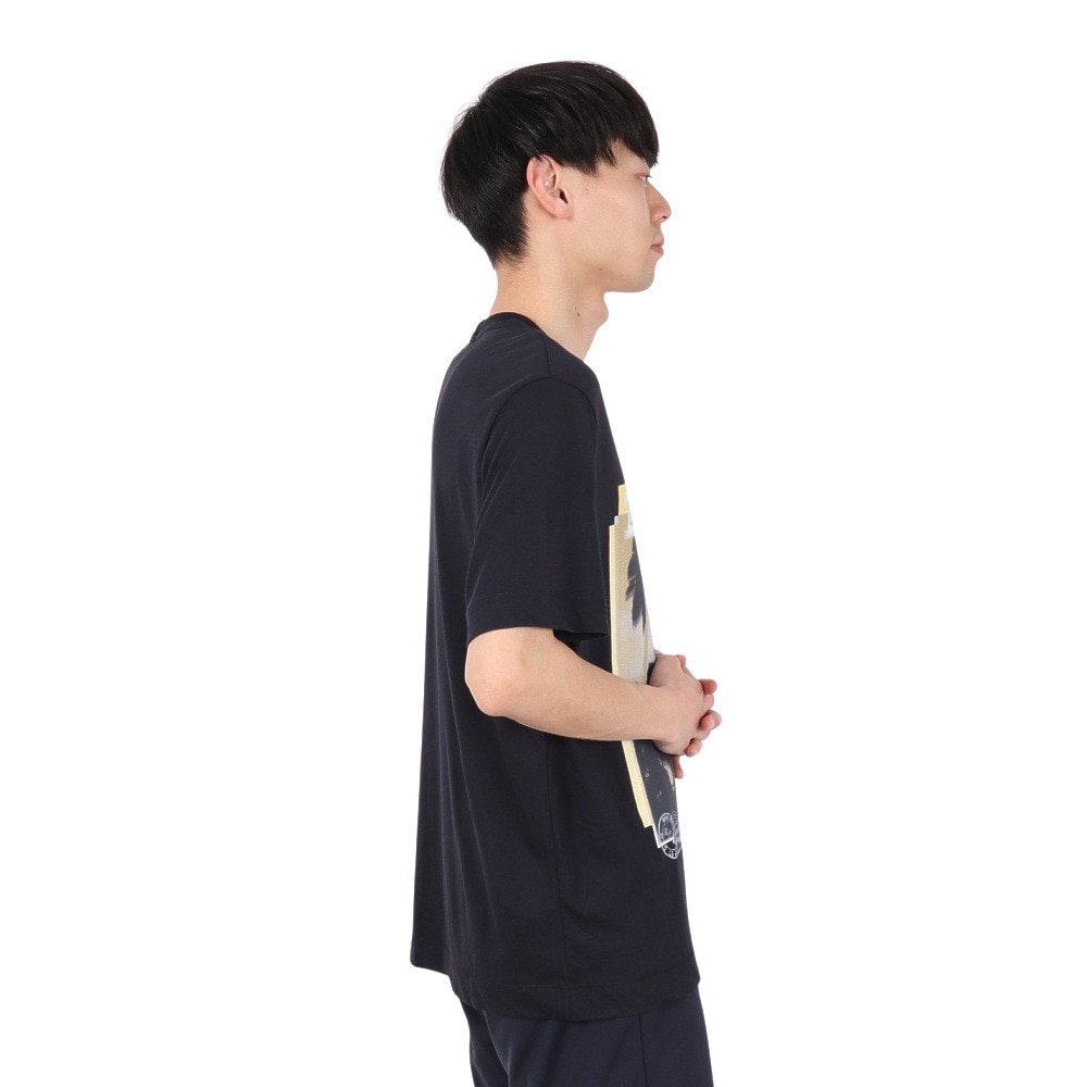 オークリー（OAKLEY）（メンズ）SUNSET PALMS 半袖Tシャツ FOA406853-02E