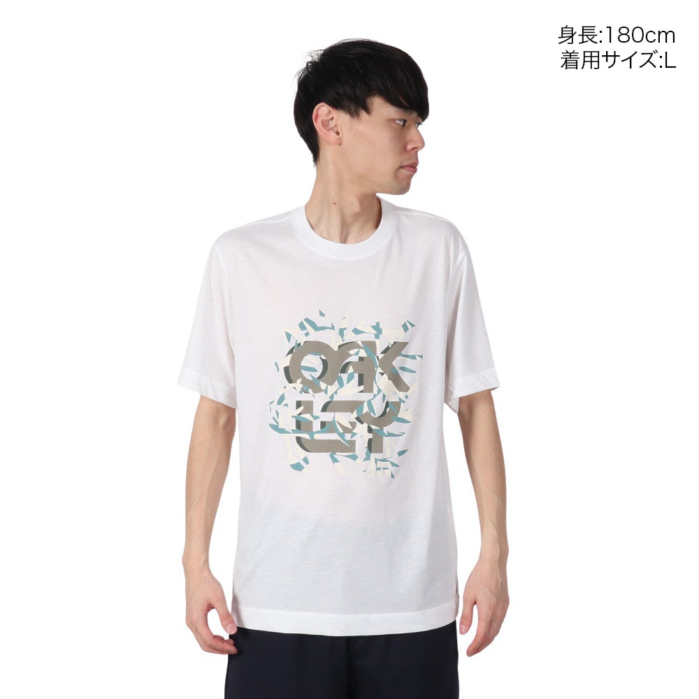 オークリー（OAKLEY）（メンズ）TWISTED B1B Coral 半袖Tシャツ FOA406855-100