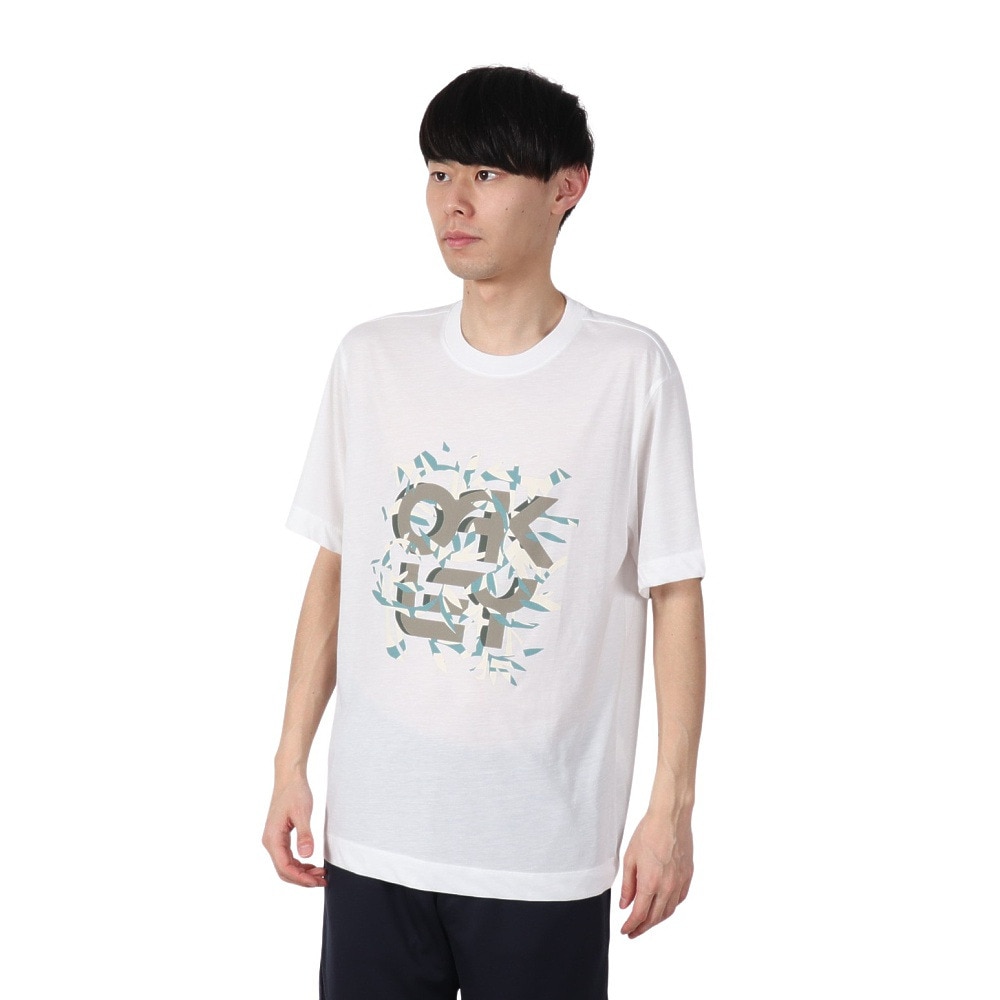 オークリー（OAKLEY）（メンズ）TWISTED B1B Coral 半袖Tシャツ FOA406855-100