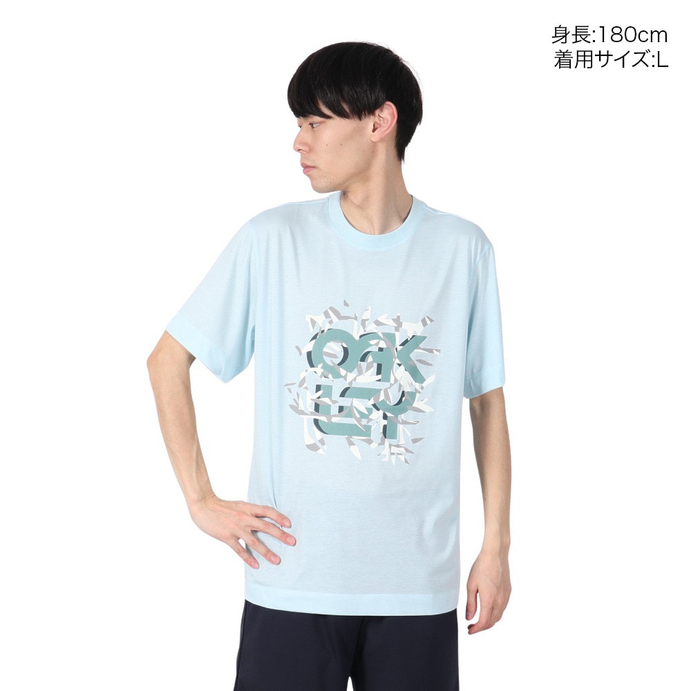 オークリー（OAKLEY）（メンズ）TWISTED B1B Coral 半袖Tシャツ FOA406855-6GC