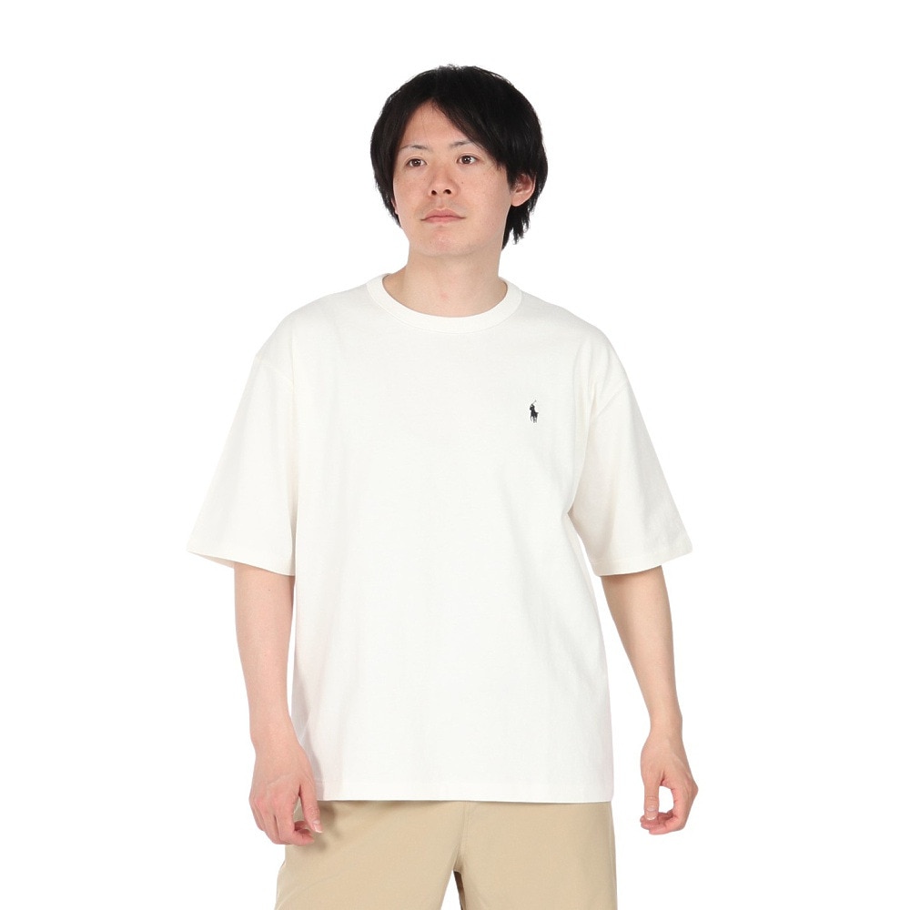 ラルフ ローレン（RALPH LAUREN）（メンズ）リラックス フィット ロゴ ジャージー Tシャツ MNPOTSH1N822620100