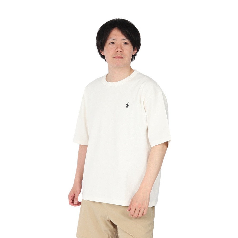 ラルフ ローレン（RALPH LAUREN）（メンズ）リラックス フィット ロゴ ジャージー Tシャツ MNPOTSH1N822620100