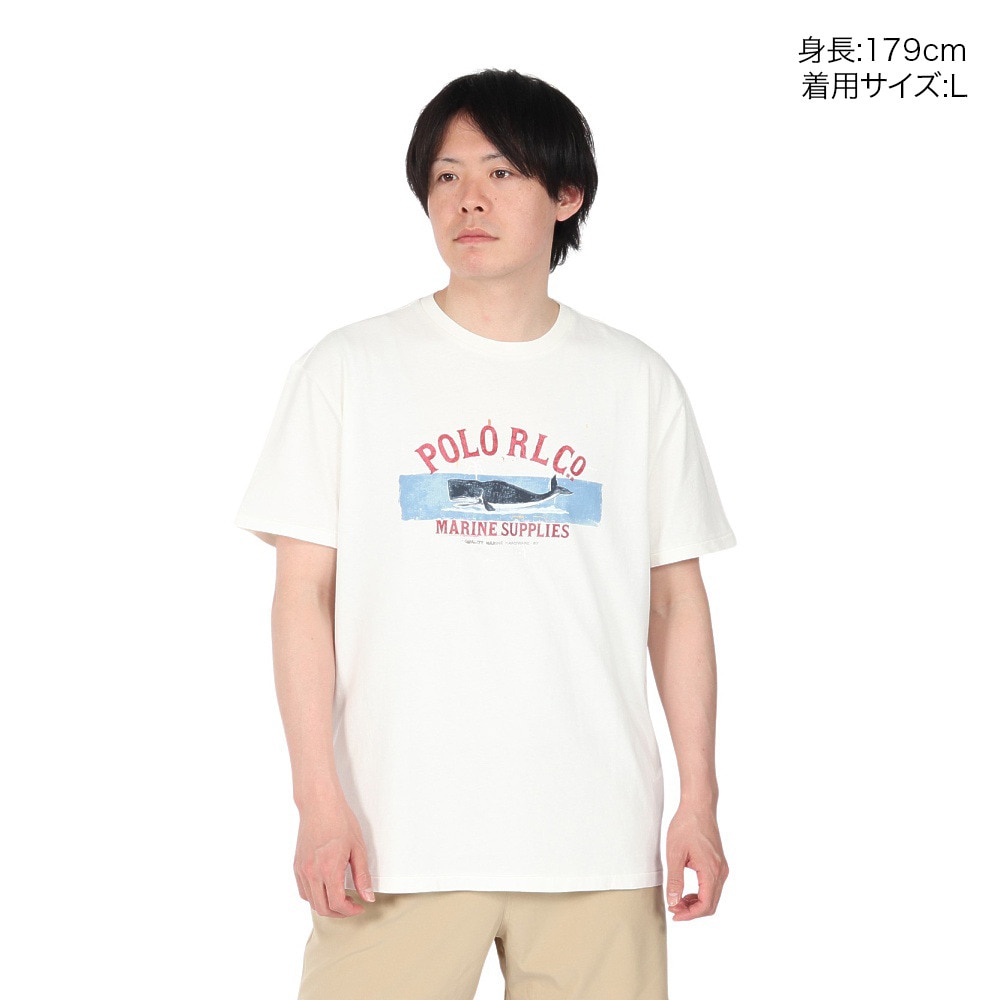 ラルフ ローレン（RALPH LAUREN）（メンズ）クラシック フィット ジャージー グラフィック Tシャツ MNPOTSH1N822646100