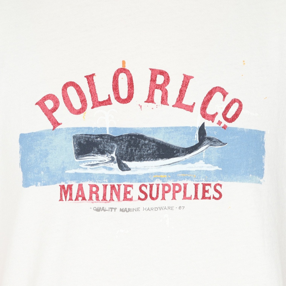 ラルフ ローレン（RALPH LAUREN）（メンズ）クラシック フィット ジャージー グラフィック Tシャツ MNPOTSH1N822646100