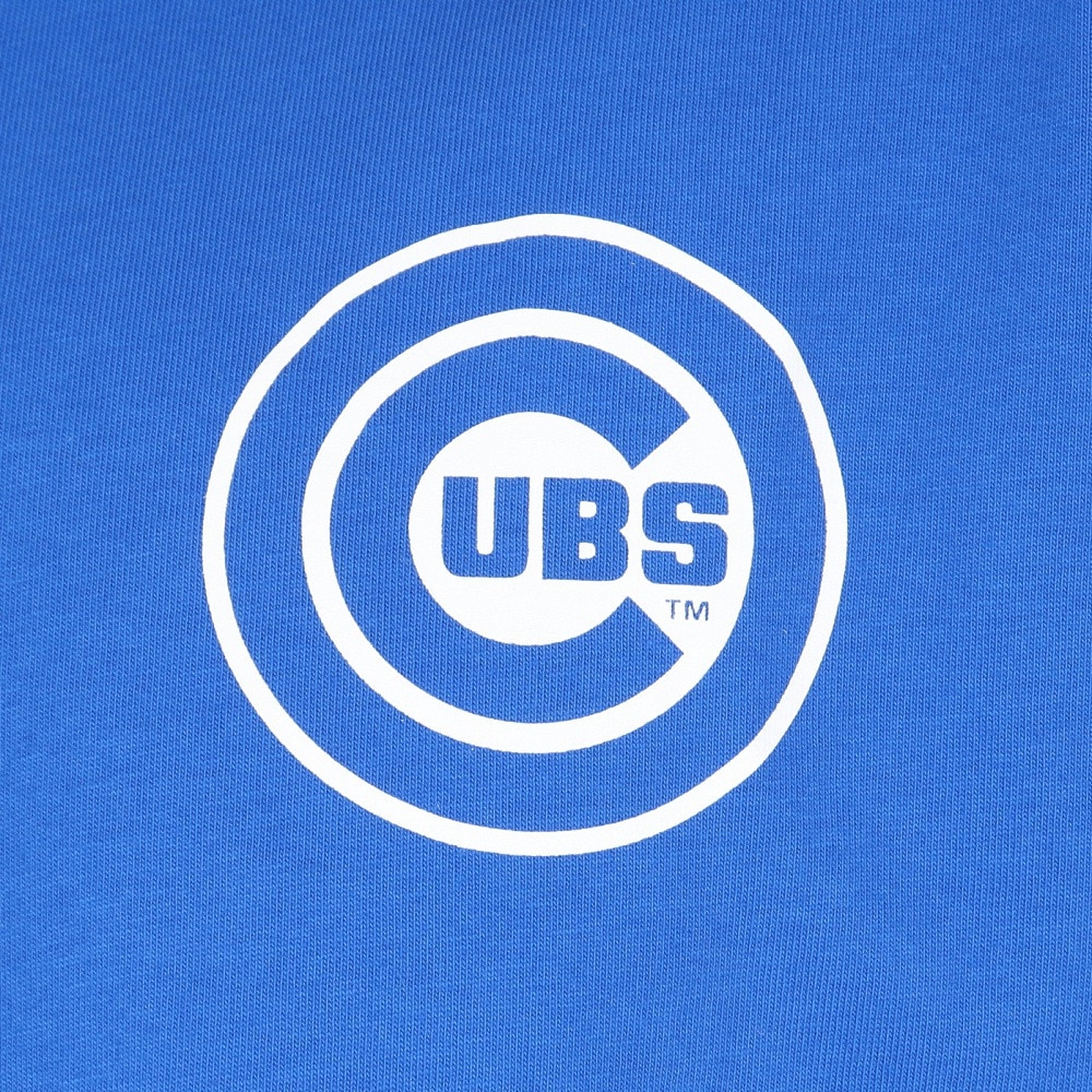 MJ・MLB（MJ・MLB）（メンズ）半袖Tシャツ シカゴ・カブス 3段ロゴ ML0125SS0012-BLU
