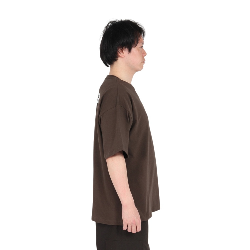 MJ・MLB（MJ・MLB）（メンズ）半袖Tシャツ サンディエゴ・パドレス 3段ロゴ ML0125SS0012-BRN