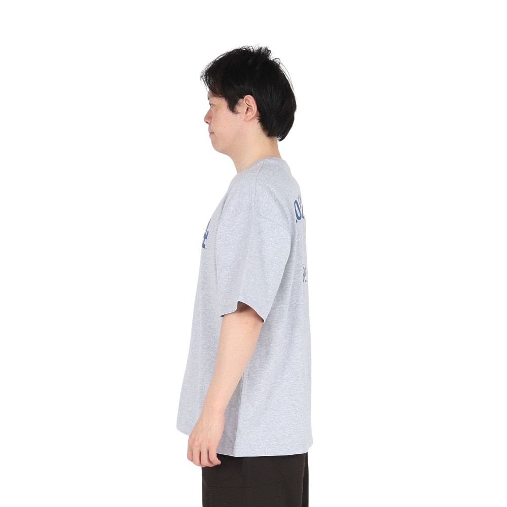 MJ・MLB（MJ・MLB）（メンズ）半袖Tシャツ ロサンゼルス・ドジャース 3段ロゴ ML0125SS0012-GRY