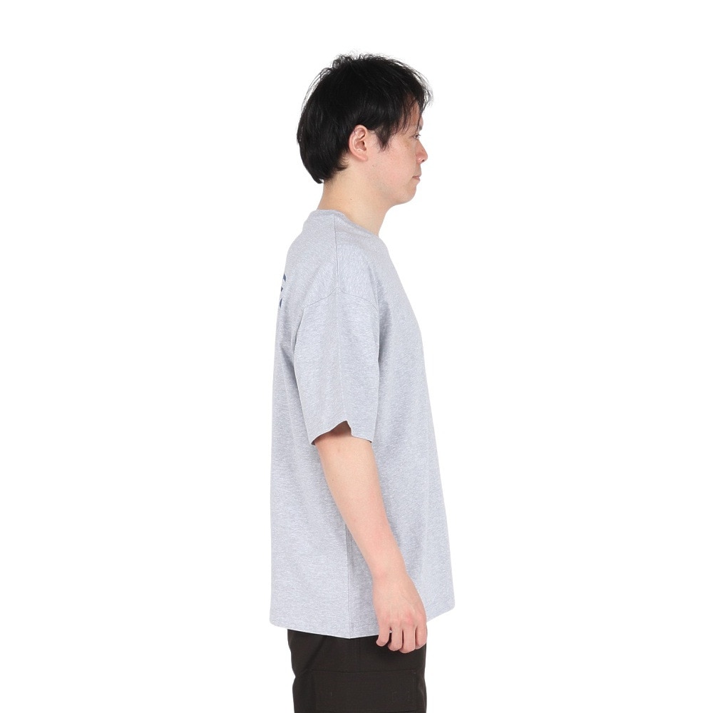 MJ・MLB（MJ・MLB）（メンズ）半袖Tシャツ ロサンゼルス・ドジャース 3段ロゴ ML0125SS0012-GRY