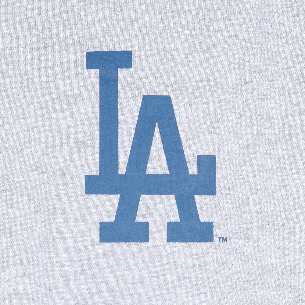 MJ・MLB（MJ・MLB）（メンズ）半袖Tシャツ ロサンゼルス・ドジャース 3段ロゴ ML0125SS0012-GRY