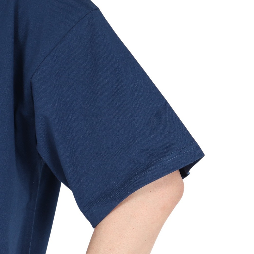 MJ・MLB（MJ・MLB）（メンズ）半袖Tシャツ ニューヨーク・ヤンキース 3段ロゴ ML0125SS0012-NVY