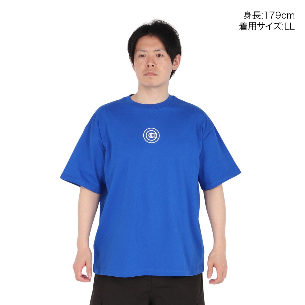 MJ・MLB（MJ・MLB）（メンズ）半袖Tシャツ シカゴ・カブス アーチ ML0125SS0013-BLU