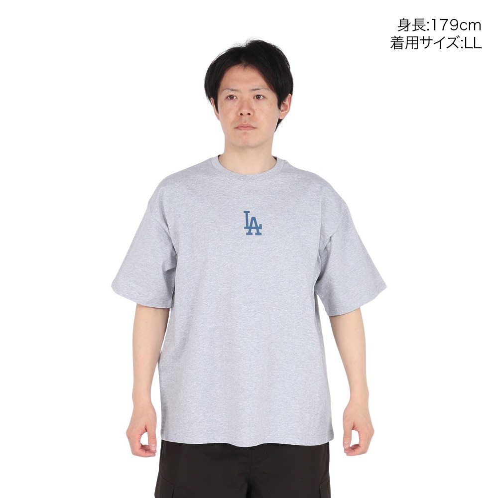 MJ・MLB（MJ・MLB）（メンズ）半袖Tシャツ ロサンゼルス・ドジャース アーチ ML0125SS0013-GRY