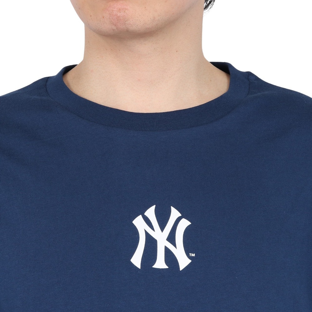 MJ・MLB（MJ・MLB）（メンズ）半袖Tシャツ ニューヨーク・ヤンキース アーチ ML0125SS0013-NVY