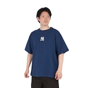 (メンズ)半袖Tシャツ ニューヨーク・ヤンキース アーチ ML0125SS0013-NVY