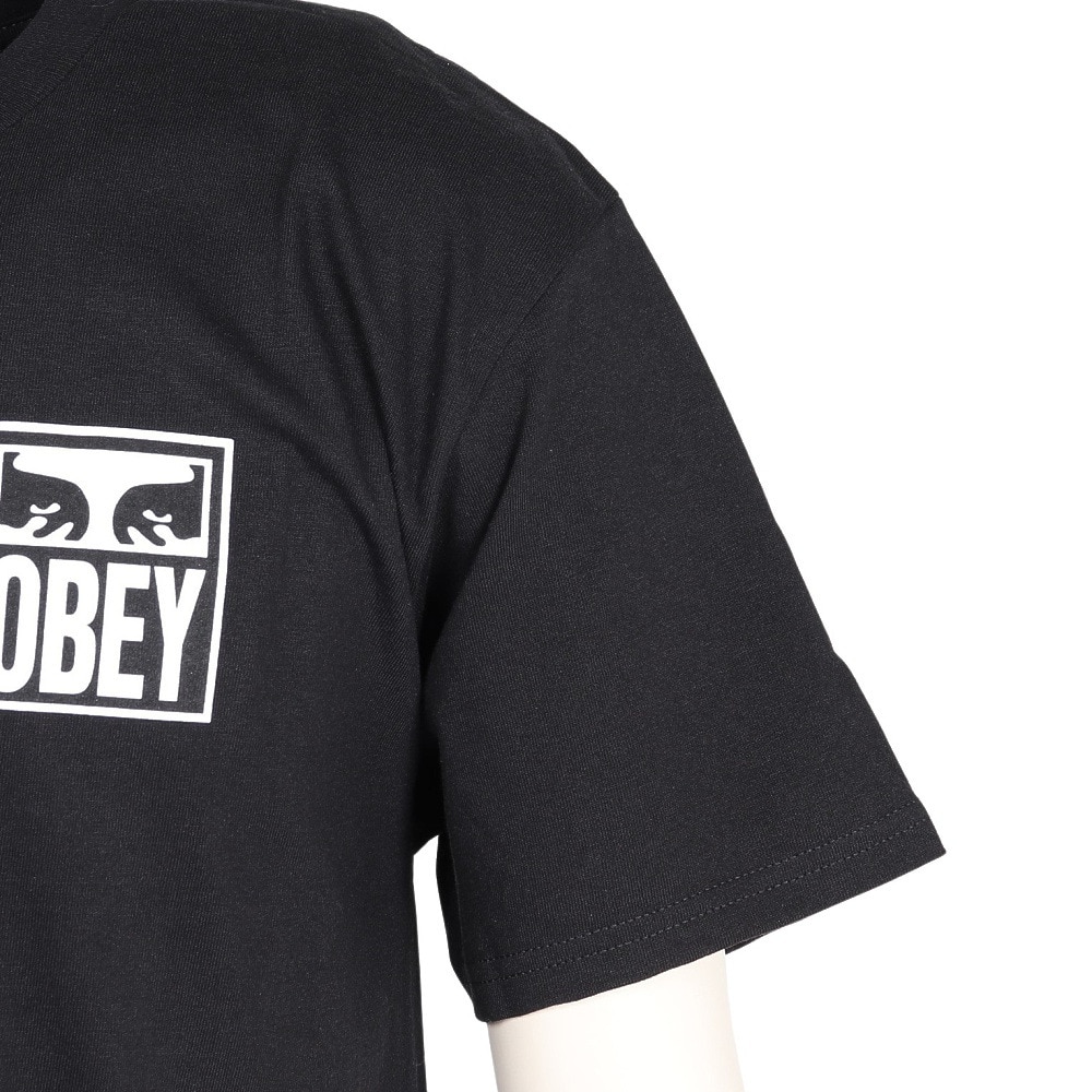 オベイ（OBEY）（メンズ）EYES ICON II クラシック 半袖Tシャツ 165262142BLKO25P