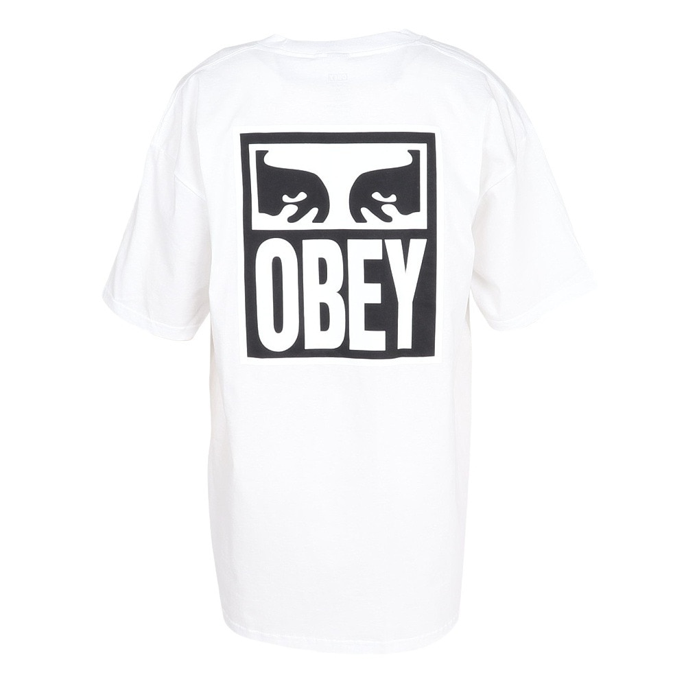 オベイ（OBEY）（メンズ）EYES ICON II クラシック 半袖Tシャツ 165262142WHTO25P