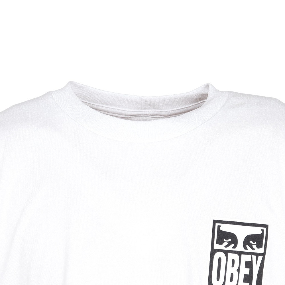 オベイ（OBEY）（メンズ）EYES ICON II クラシック 半袖Tシャツ 165262142WHTO25P
